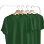 Combo 4 Bottle Green T-shirt 190 gsm