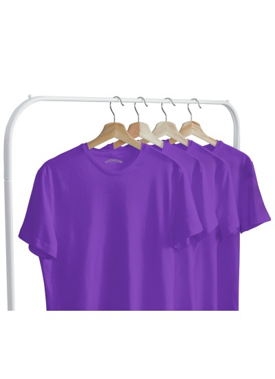 Combo 4 Purple T-shirt 190 gsm
