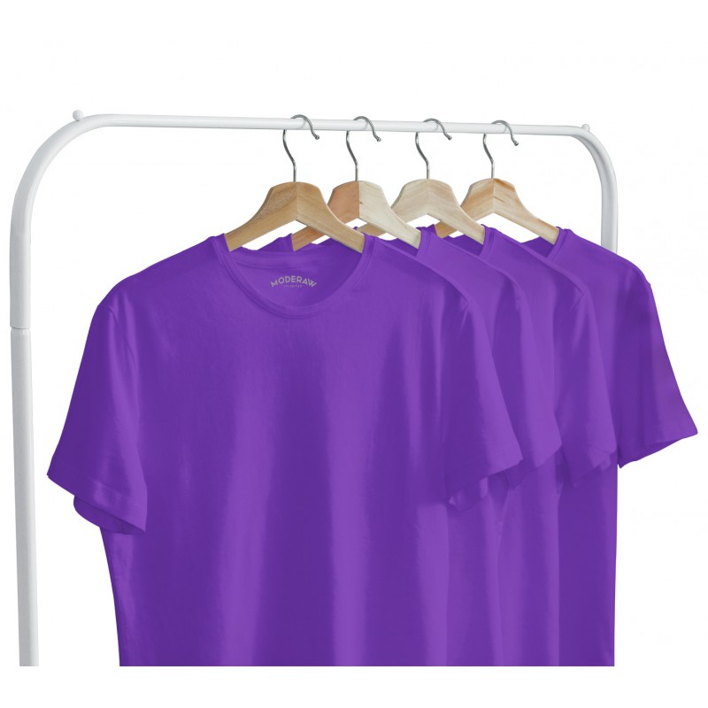 Combo 4 Purple T-shirt 190 gsm