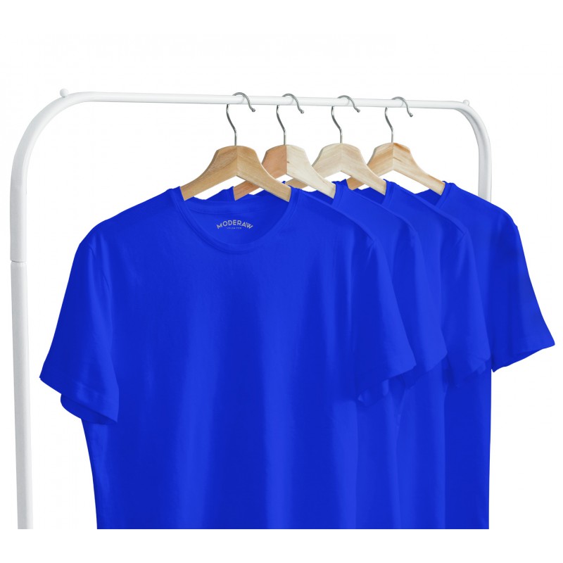 Combo 4 Royal Blue T-shirt 190 gsm