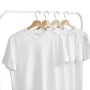 Combo 4 White T-shirt 190 gsm