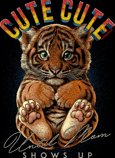 7880 So Cute Moderaw Organic Oversized T-shirt  