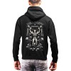 1560 Unisex Black Hoddie  Moderaw Deadlift