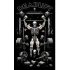 1560 Unisex Black Hoddie  Moderaw Deadlift