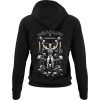 1560 Unisex Black Hoddie  Moderaw Deadlift