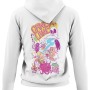 1121 Unisex White Hoddie Moderaw Candyland