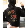 1015 Unisex Hoddie Moderaw Rose Scorpio