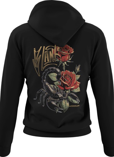 1015 Unisex Hoddie Moderaw Rose Scorpio