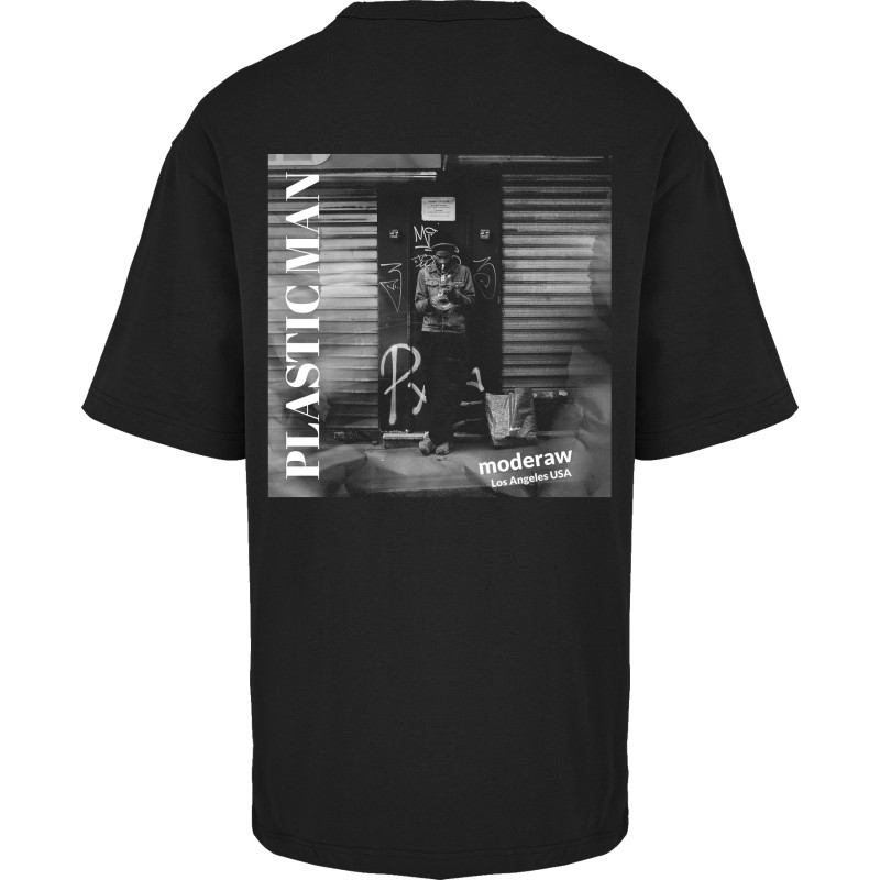 00871  Plastic Man  Moderaw  Organic Oversized T-shirt  