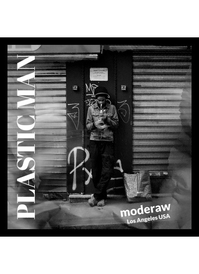 00871  Plastic Man  Moderaw  Organic Oversized T-shirt  