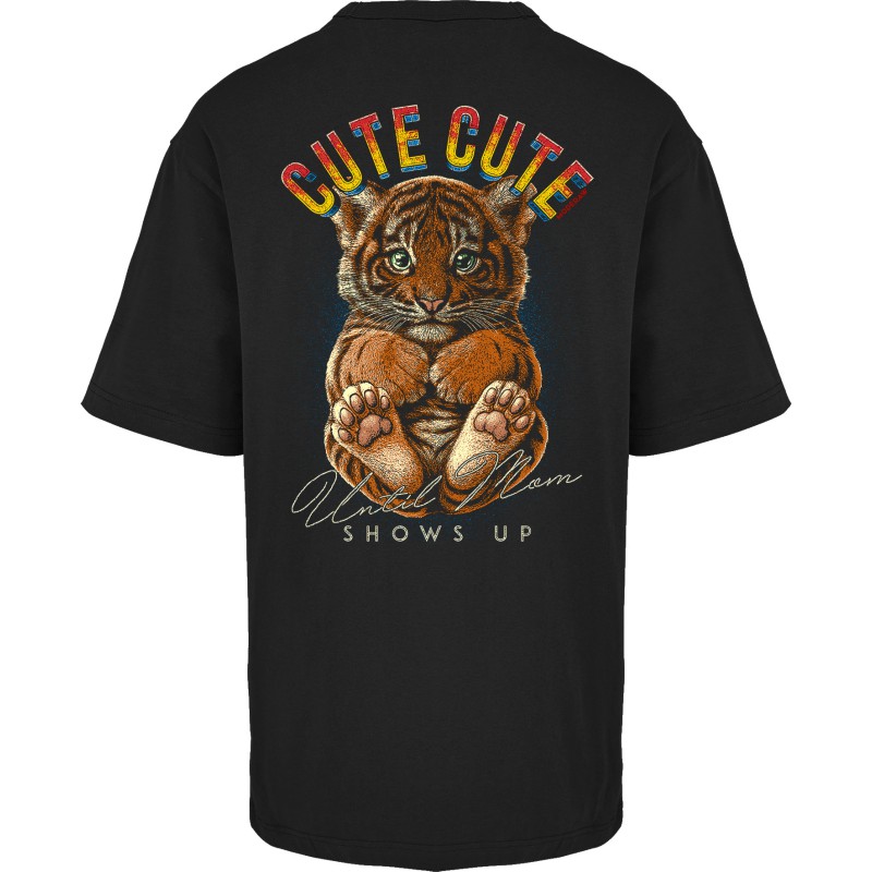 00886  So Cute  Moderaw  Organic Oversized T-shirt  