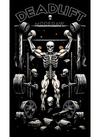 00885  Deadlift  Moderaw  Organic Oversized T-shirt  