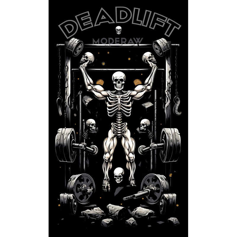 00885  Deadlift  Moderaw  Organic Oversized T-shirt  