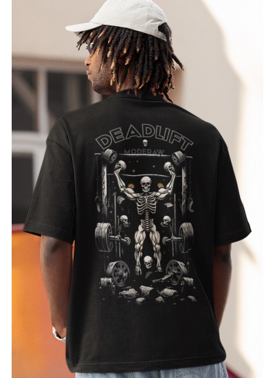 00885  Deadlift  Moderaw  Organic Oversized T-shirt  