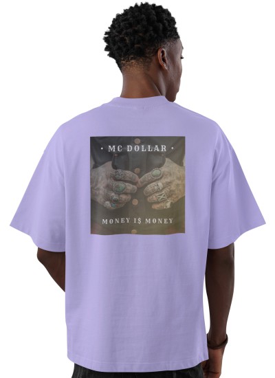 00887  Hip Hop Money  Moderaw  Organic Oversized T-shirt  