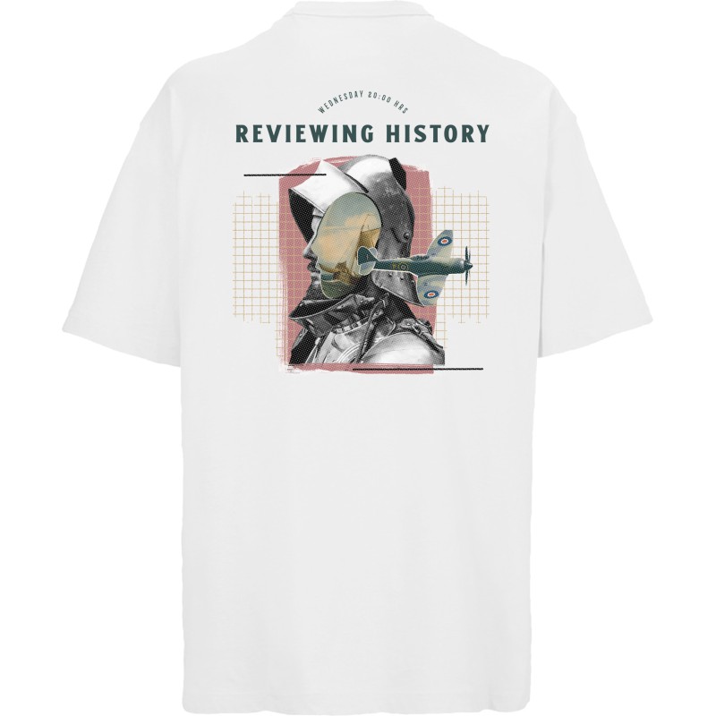 00884  Reviewing  History  Moderaw  Organic Oversized T-shirt  
