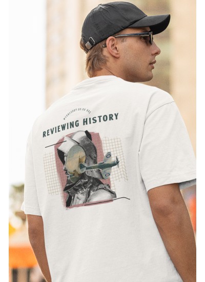 00884  Reviewing  History  Moderaw  Organic Oversized T-shirt  