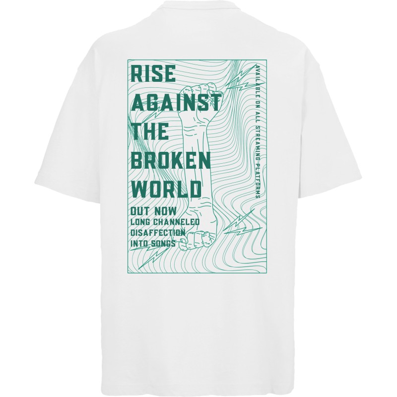 00877  Rise Against  Moderaw  Organic Oversized T-shirt  