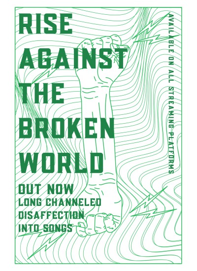 00877  Rise Against  Moderaw  Organic Oversized T-shirt  