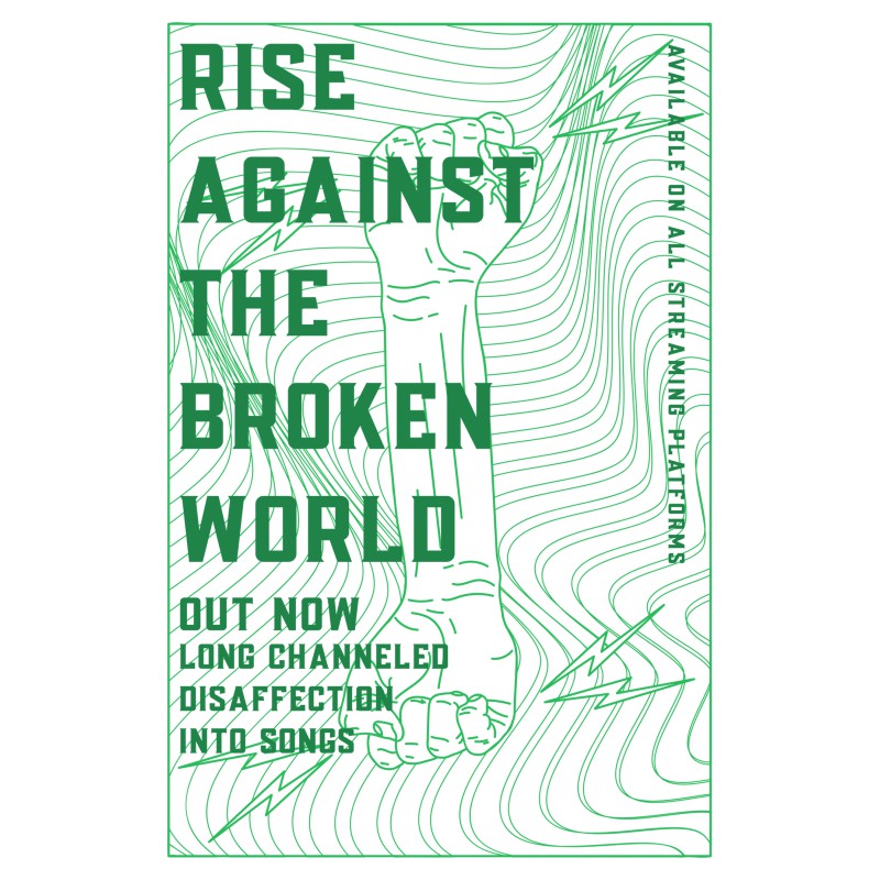 00877  Rise Against  Moderaw  Organic Oversized T-shirt  