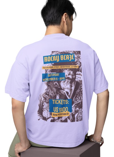 00881  Rocky Blaze  Moderaw  Organic Oversized T-shirt  