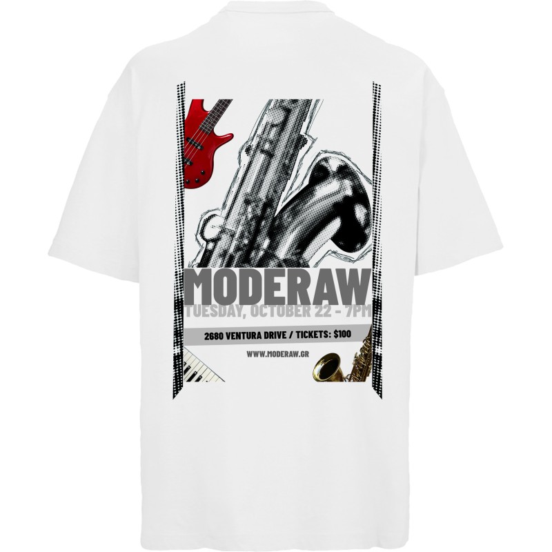 00880  Saxo Live  Moderaw  Organic Oversized T-shirt  