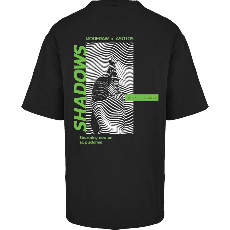00878  Shadows  Moderaw  Organic Oversized T-shirt  