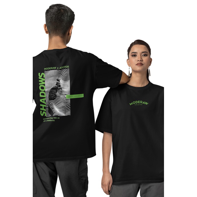 00878  Shadows  Moderaw  Organic Oversized T-shirt  