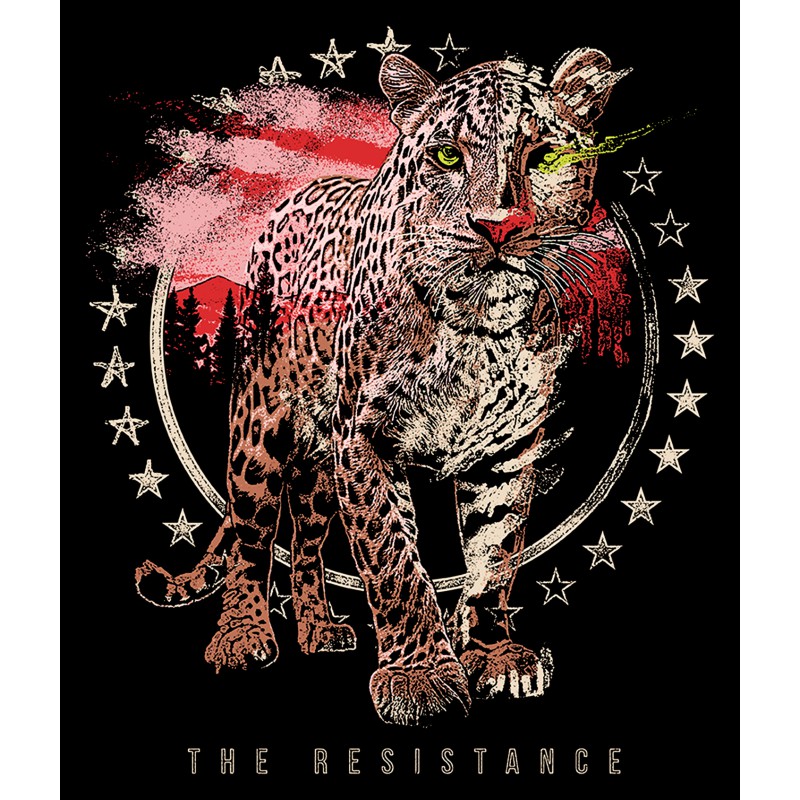00883  The  Resistance  Moderaw  Organic Oversized T-shirt  