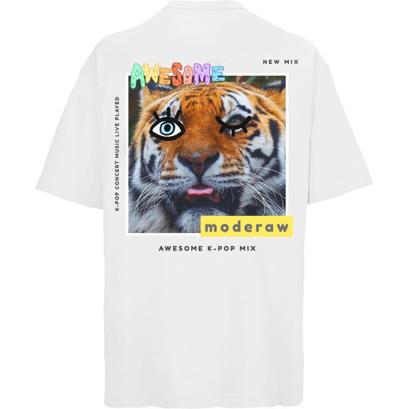 00872  K - Pop  Moderaw  Organic Oversized T-shirt  