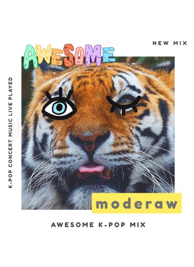 00872  K - Pop  Moderaw  Organic Oversized T-shirt  