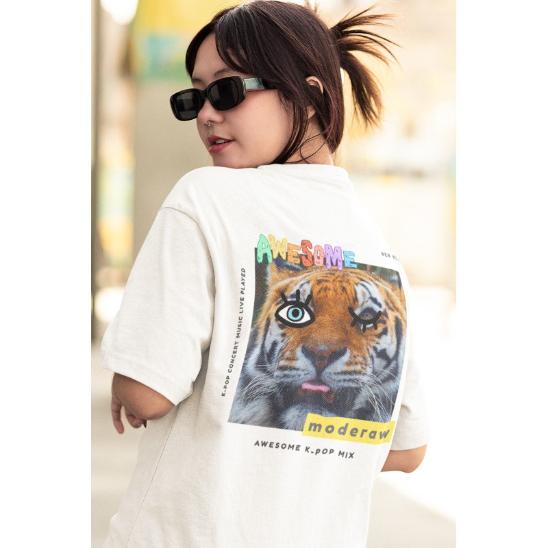 00872  K - Pop  Moderaw  Organic Oversized T-shirt  