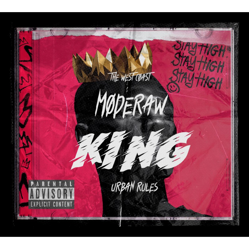 00874  King  Moderaw  Organic Oversized T-shirt  