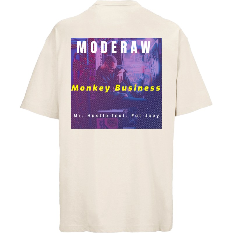 00875  Monkey Business  Moderaw  Organic Oversized T-shirt  