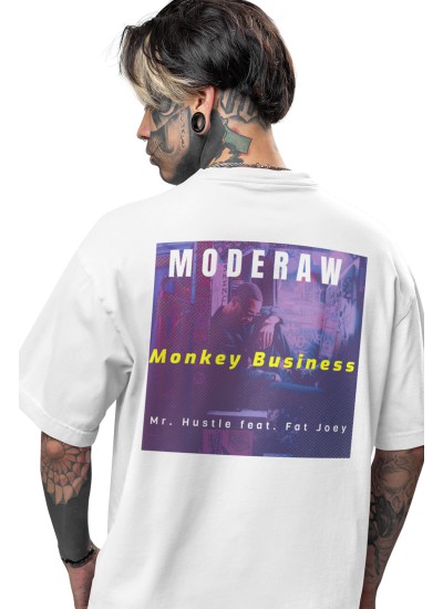00875  Monkey Business  Moderaw  Organic Oversized T-shirt  
