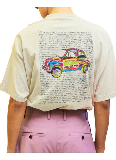 720 Moderaw  500' Lovers  Organic Oversized T-shirt  