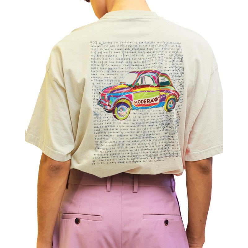 720 Moderaw  500' Lovers  Organic Oversized T-shirt  