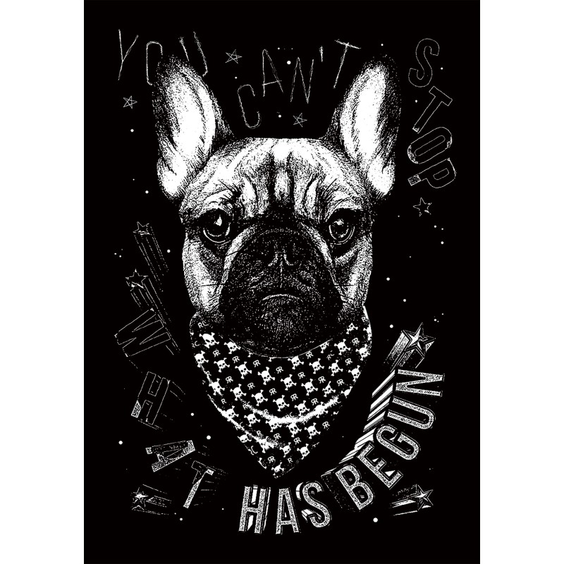 1110  Bad Frenchy  Moderaw  Organic Oversized T-shirt  