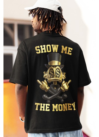 980 Show Me The Money Moderaw Organic Oversized T-shirt  