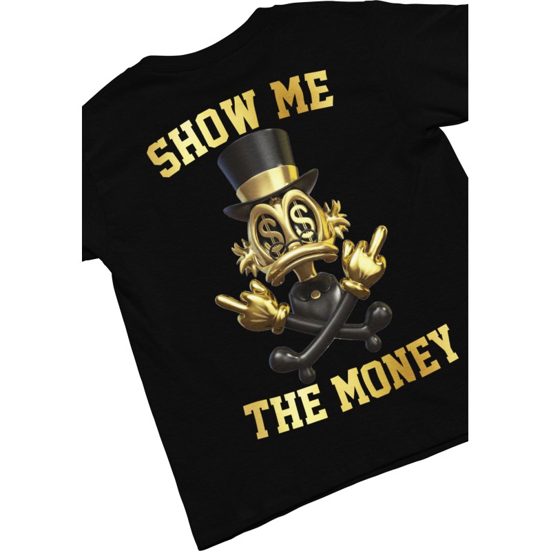 9988 Show Me The Money Moderaw Organic Oversized T-shirt  