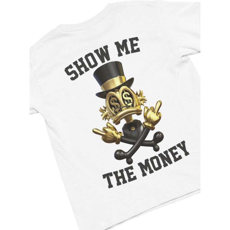 9988 Show Me The Money Moderaw Organic Oversized T-shirt  