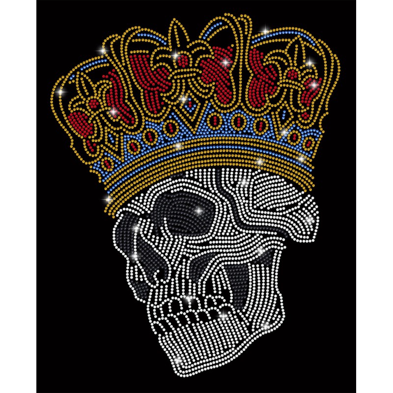 985 Skull Queen Moderaw Organic Oversized , μεταλλικά στοιχεία