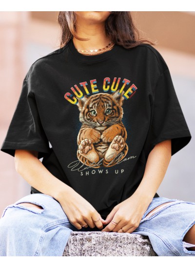 7880 So Cute Moderaw Organic Oversized T-shirt  