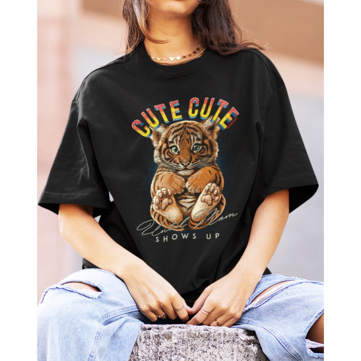 7880 So Cute Moderaw Organic Oversized T-shirt  