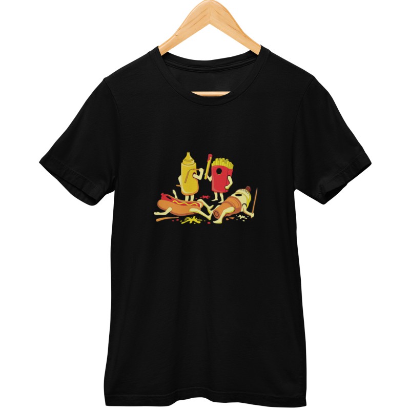 01006  Junk Food Unisex T-shirt  Moderaw  