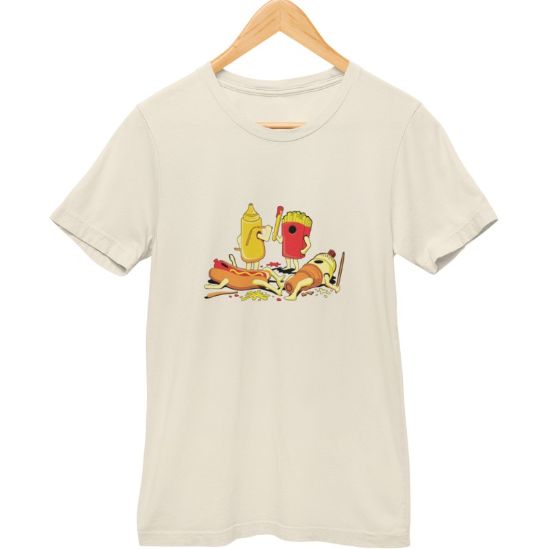 01006  Junk Food Unisex T-shirt  Moderaw  