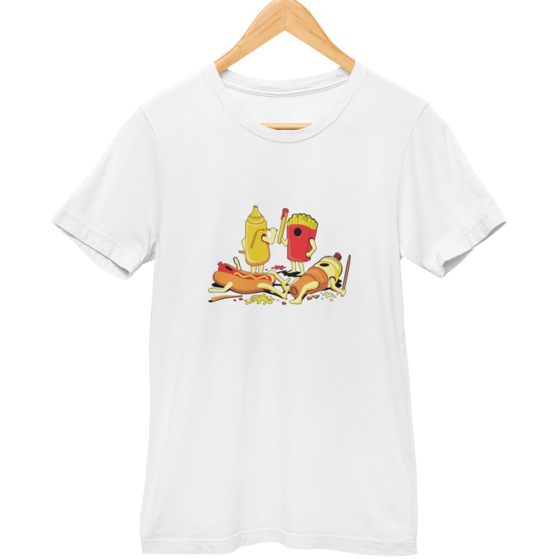 01006  Junk Food Unisex T-shirt  Moderaw  