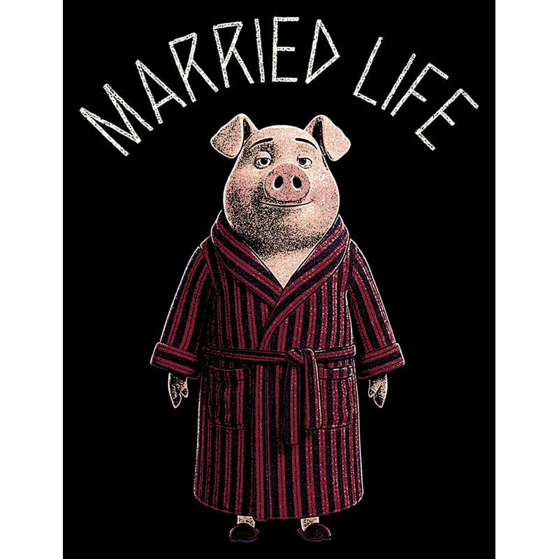 01004  Married Life  Unisex T-shirt  Moderaw  
