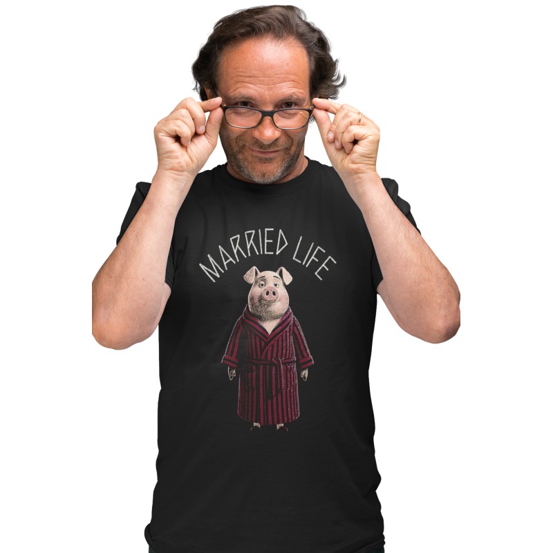 01004  Married Life  Unisex T-shirt  Moderaw  