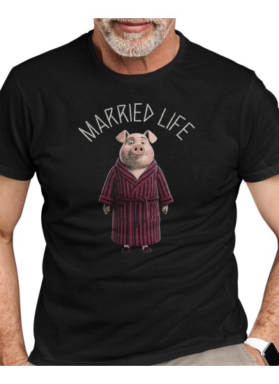 01004  Married Life  Unisex T-shirt  Moderaw  